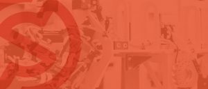 machine image with orange overlay